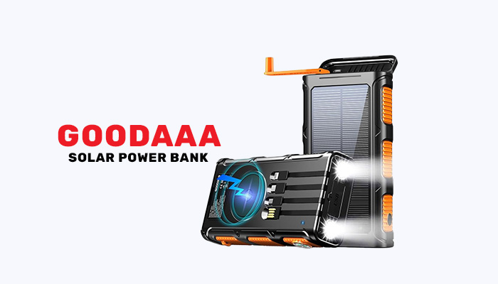 Power Up Anywhere: Discover the Versatility of the GOODaaa Solar Power Bank